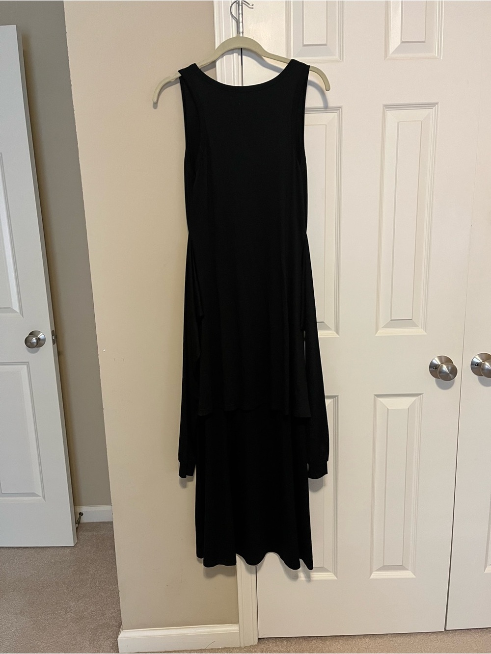 Classic Black Sleeveless Dress - Women